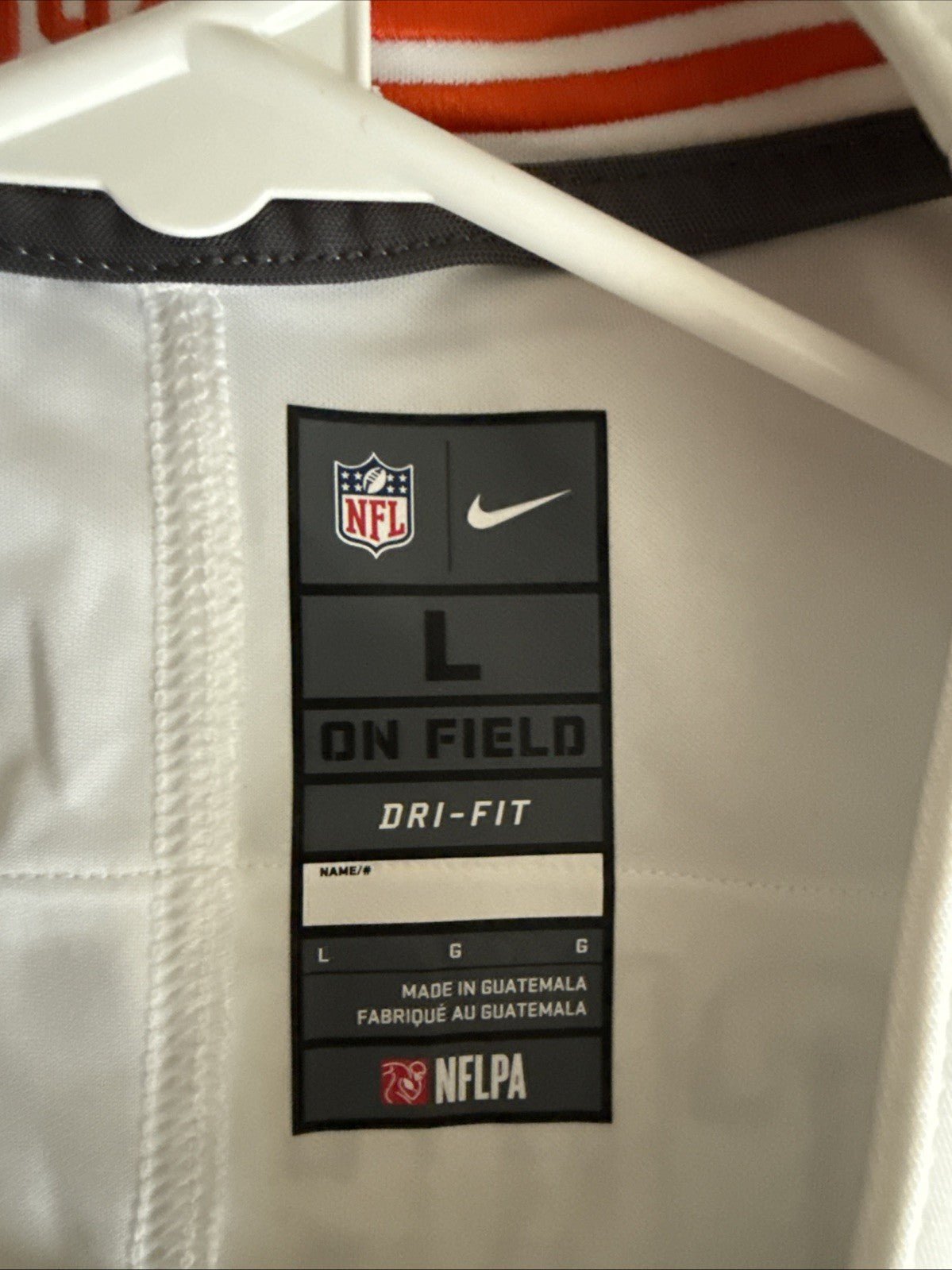 Men’s Nike Odell Beckham Jr. 13 Cleveland Browns Vapor Lmtd Jersey Sz L - RARE - Kyle’s Football Cards