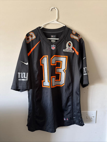 Men’s Nike Odell Beckham Jr #13 NY Giants 2015 Pro Bowl Limited Jersey Sz L RARE - Kyle’s Football Cards