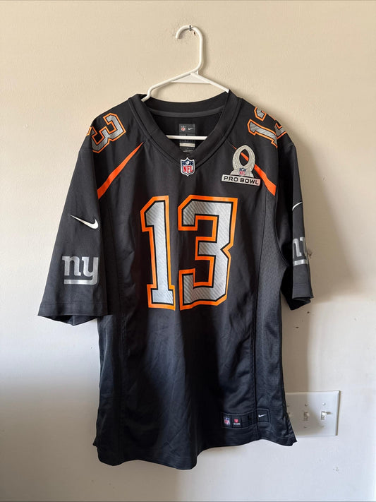 Men’s Nike Odell Beckham Jr #13 NY Giants 2015 Pro Bowl Limited Jersey Sz L RARE - Kyle’s Football Cards