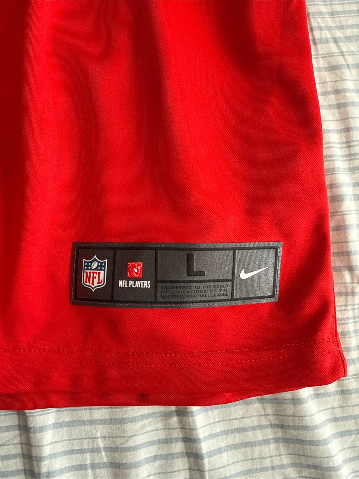 Men's Nike Patrick Mahomes 15 Kansas City Chiefs Vapor Lmtd Jersey Sz L - RARE - Kyle’s Football Cards