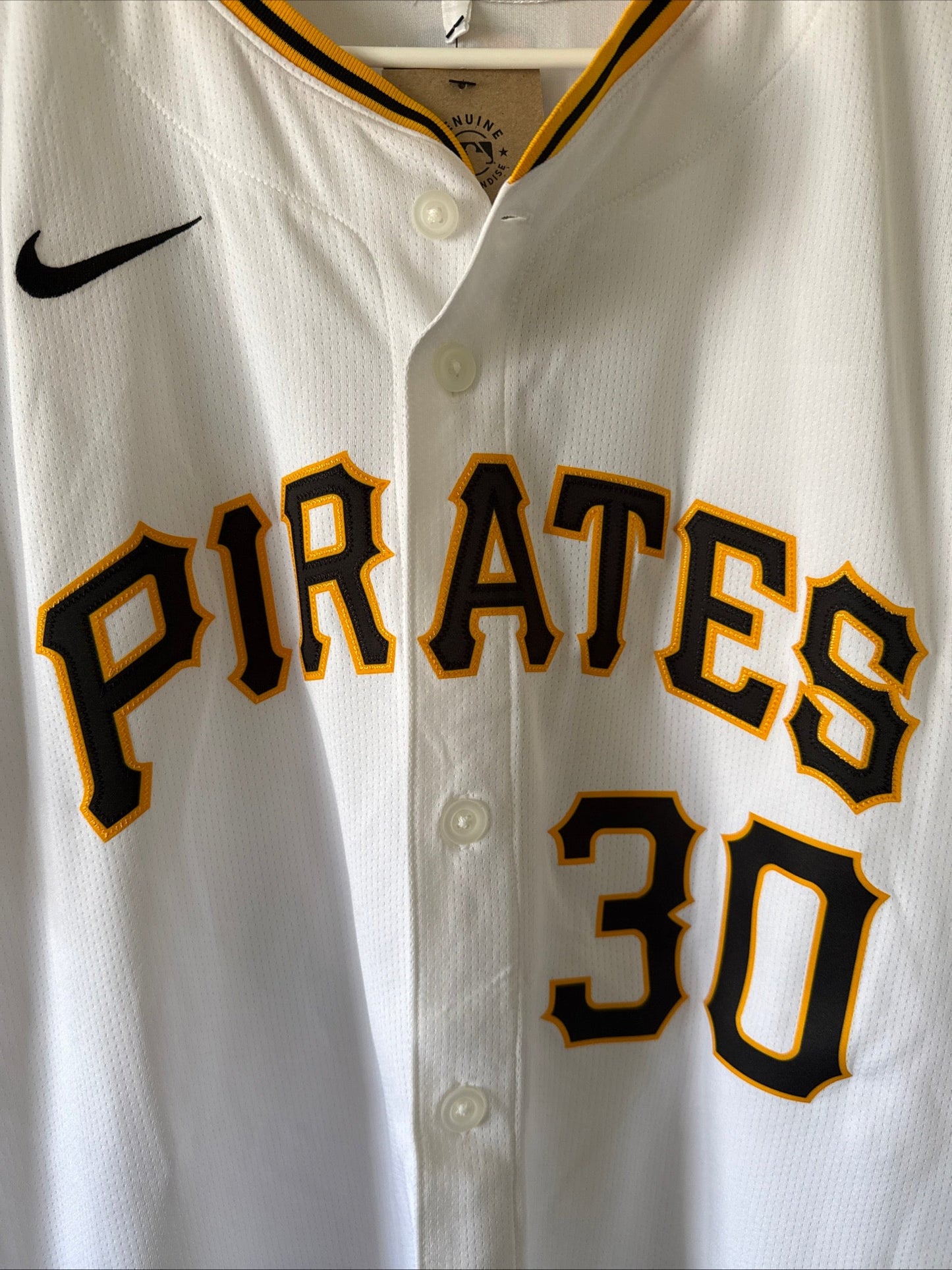 Men’s Nike Paul Skenes 30 Pittsburgh Pirates Home Limited MLB Jersey Sz XL RARE - Kyle’s Football Cards