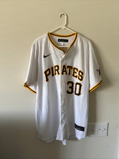 Men’s Nike Paul Skenes 30 Pittsburgh Pirates Home Limited MLB Jersey Sz XL RARE - Kyle’s Football Cards