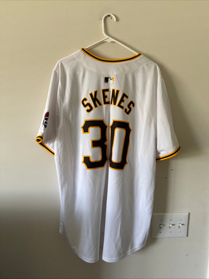 Men’s Nike Paul Skenes 30 Pittsburgh Pirates Home Limited MLB Jersey Sz XL RARE - Kyle’s Football Cards