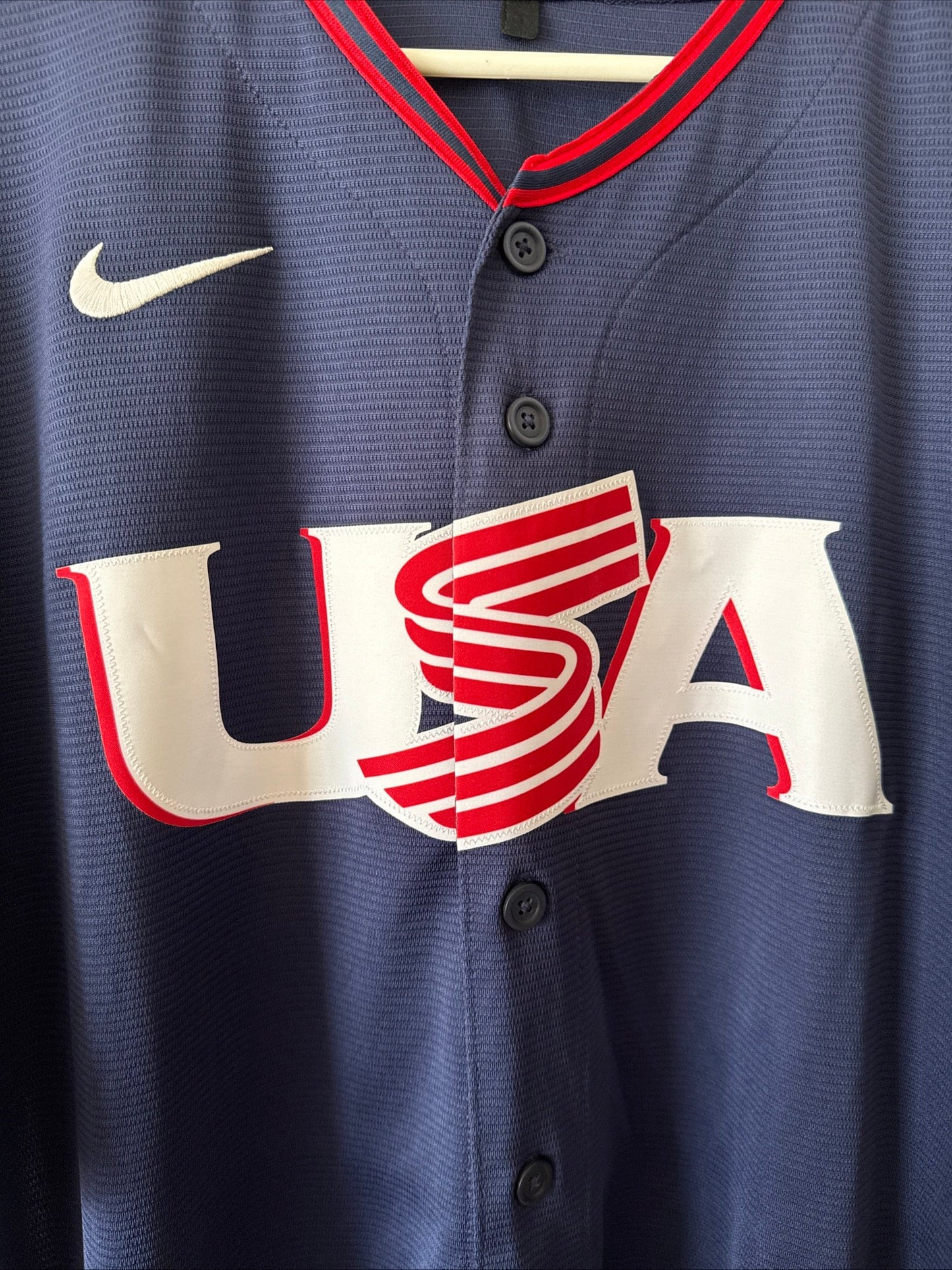 Men’s Nike Paul Skenes 30 Team USA 2026 World Baseball Classic Jersey Sz XL - Kyle’s Football Cards