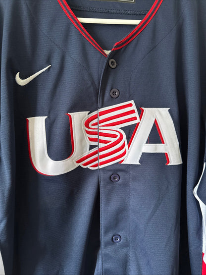 Men’s Nike Paul Skenes 30 Team USA 2026 World Baseball Classic Jersey Sz XL NWT - Kyle’s Football Cards
