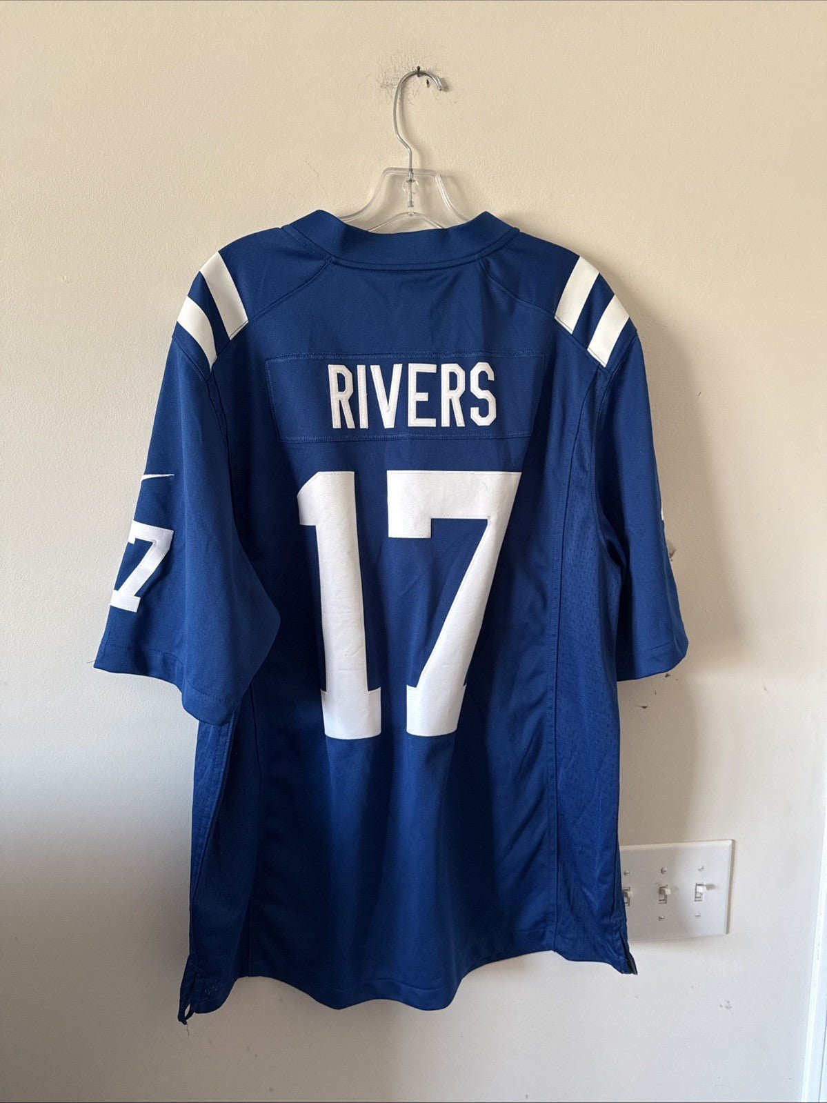 Men’s Nike Philip Rivers #17 Indianapolis Colts Vapor Lmtd Jersey Sz XL - RARE - Kyle’s Football Cards