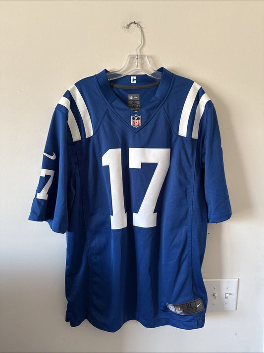 Men’s Nike Philip Rivers #17 Indianapolis Colts Vapor Lmtd Jersey Sz XL - RARE - Kyle’s Football Cards