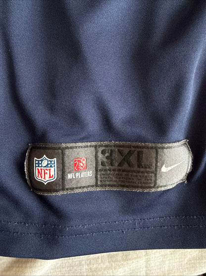 Men’s Nike Philip Rivers #17 LA Chargers NFL 100 Vapor Lmtd Jersey Sz 3XL - RARE - Kyle’s Football Cards