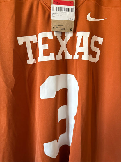 Men’s Nike Quinn Ewers 3 Texas Longhorns NCAA Jersey Sz L - NWT RARE - Kyle’s Football Cards