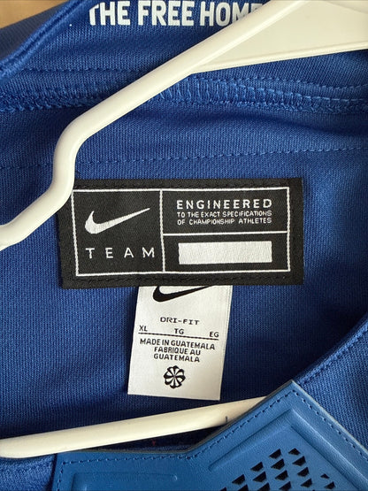 Men’s Nike Quinn Hughes 43 Team USA Hockey Jersey 2026 Olympics Sz XL Blue RARE - Kyle’s Football Cards