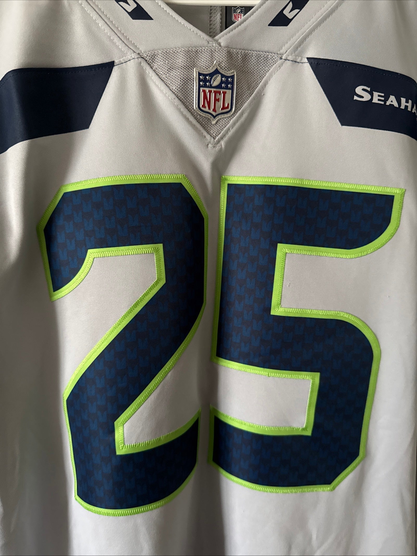 Men's Nike Richard Sherman 25 Seattle Seahawks Alt Vapor Lmtd Jersey Sz L RARE - Kyle’s Football Cards