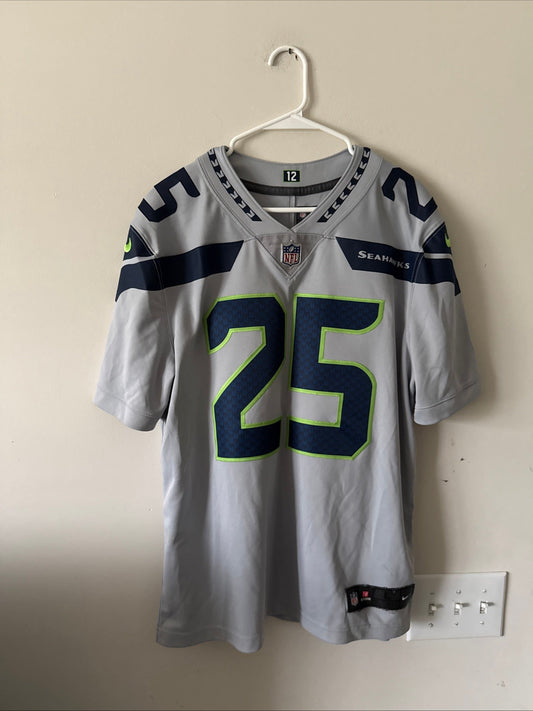 Men's Nike Richard Sherman 25 Seattle Seahawks Alt Vapor Lmtd Jersey Sz L RARE - Kyle’s Football Cards