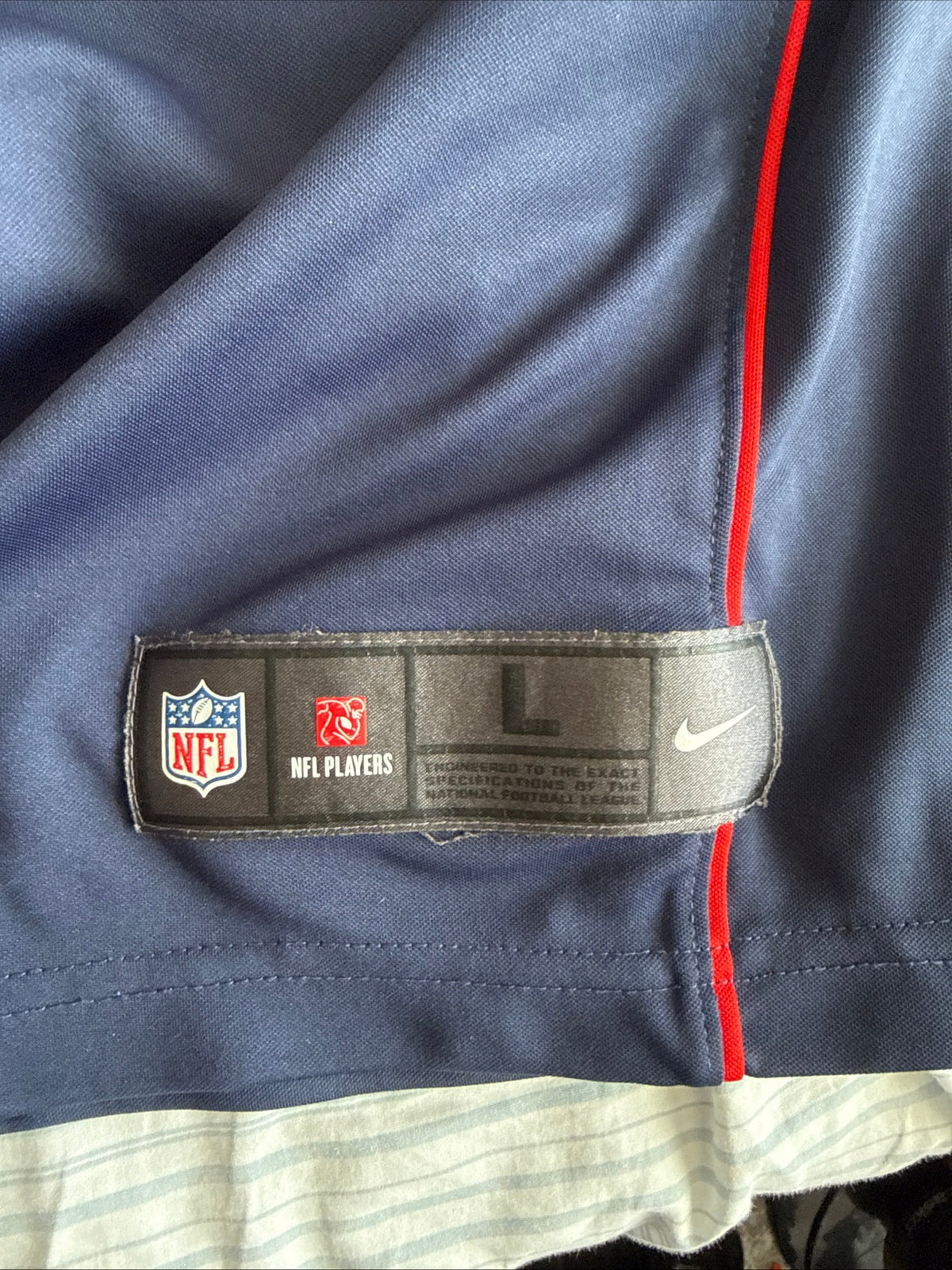 Men's Nike Rob Gronkowski 87 New England Patriots Vapor Lmtd Jersey Sz L - RARE - Kyle’s Football Cards