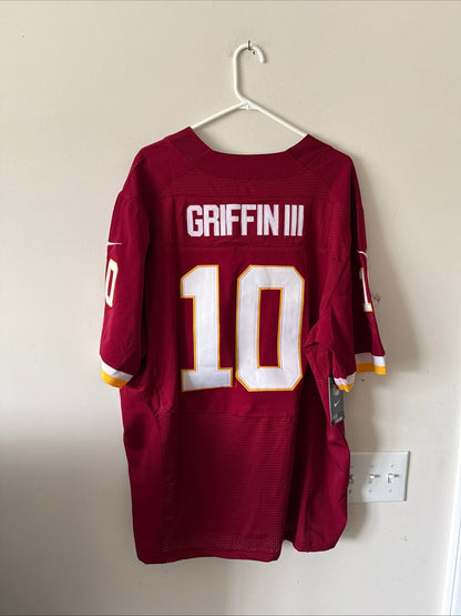 Men’s Nike Robert Griffin III #10 Washington Redskins 80th Anny Jersey Sz 52 NWT - Kyle’s Football Cards