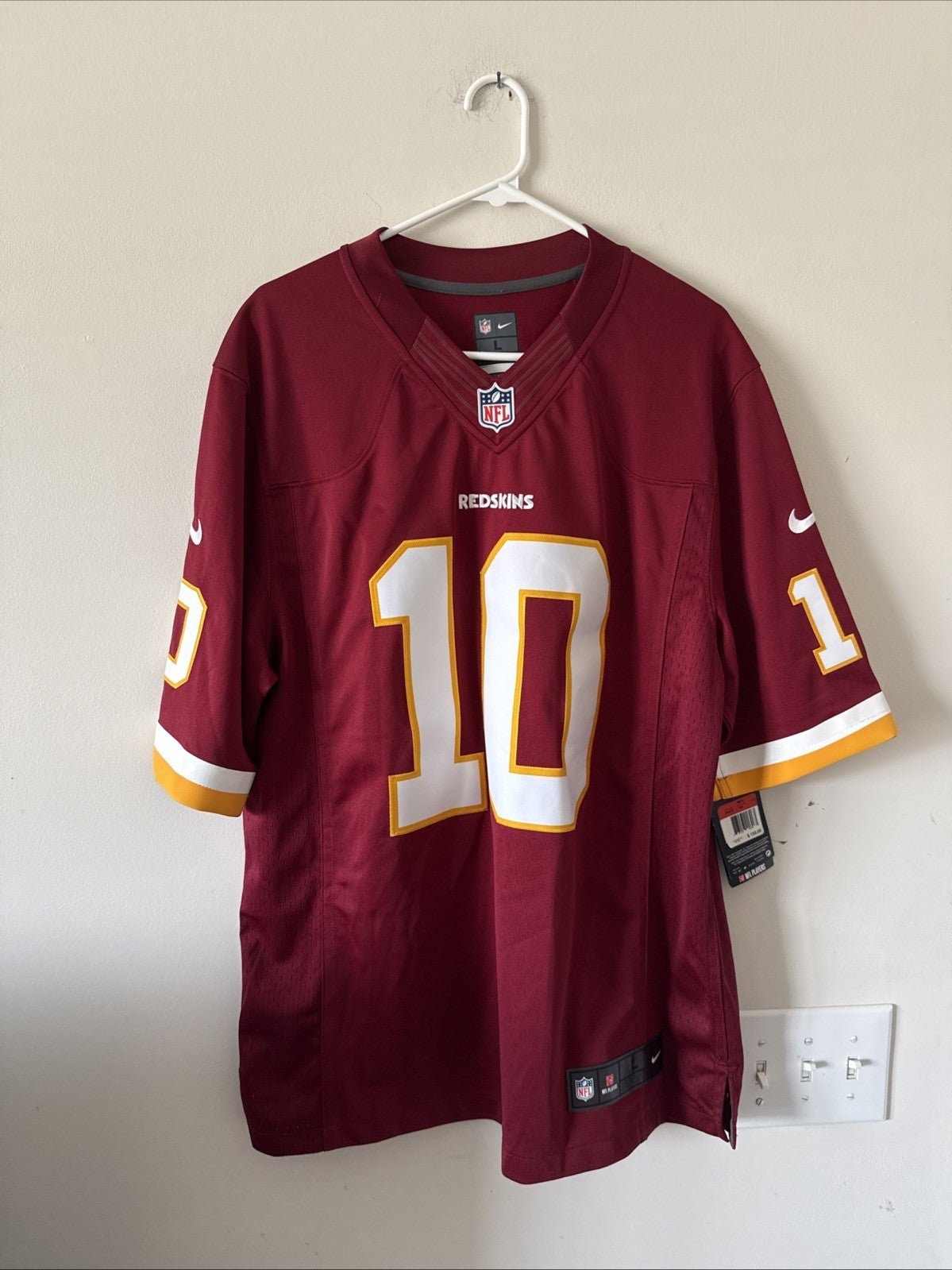 Men’s Nike Robert Griffin III 10 Washington Redskins Limited Jersey Sz L - NWT - Kyle’s Football Cards