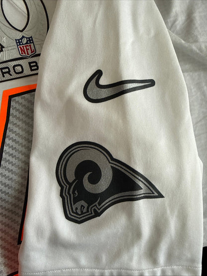 Men’s Nike Robert Quinn 94 LA Rams 2014 Pro Bowl NFL Jersey Sz L - White RARE - Kyle’s Football Cards