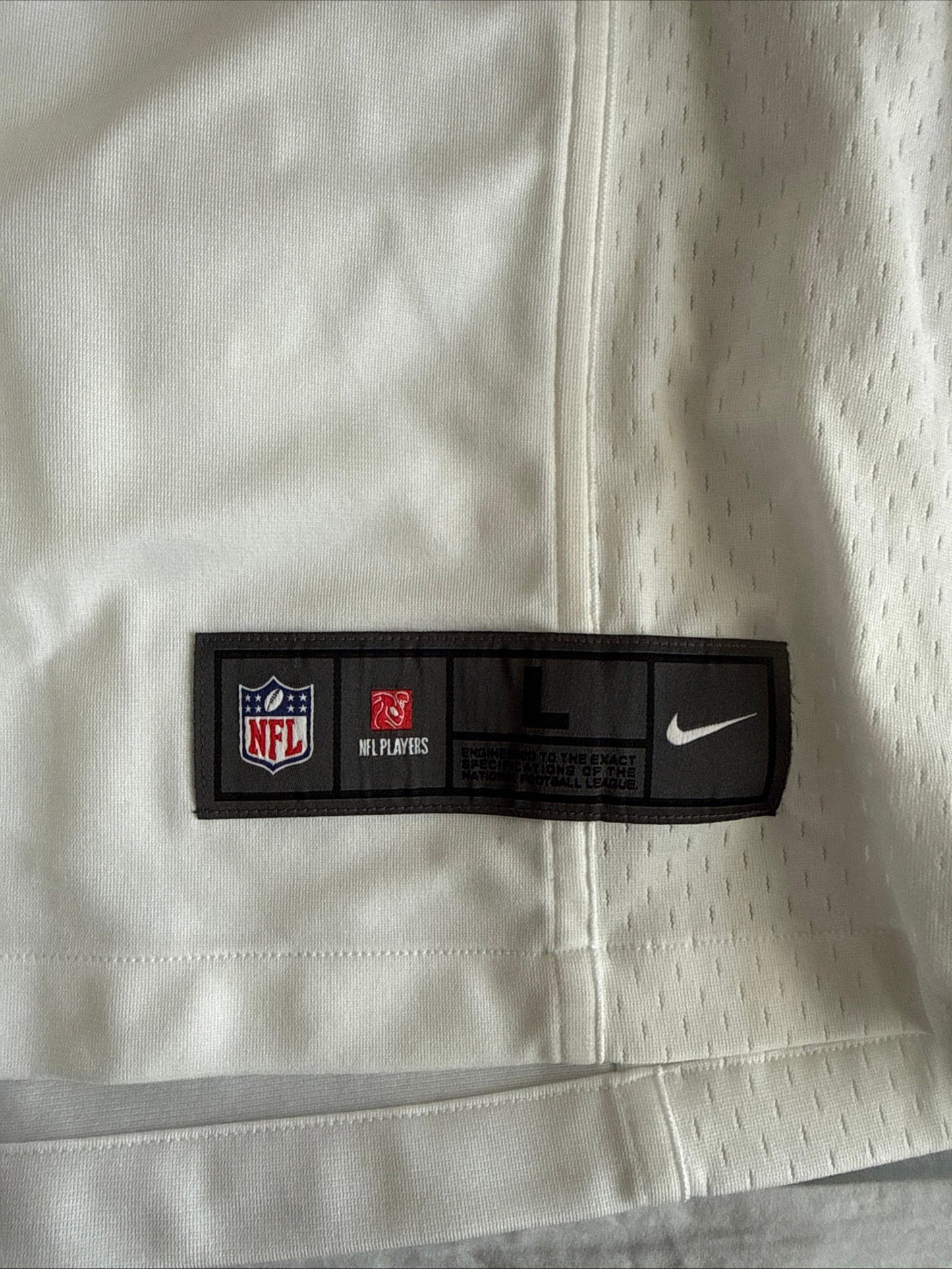 Men’s Nike Robert Quinn 94 LA Rams 2014 Pro Bowl NFL Jersey Sz L - White RARE - Kyle’s Football Cards