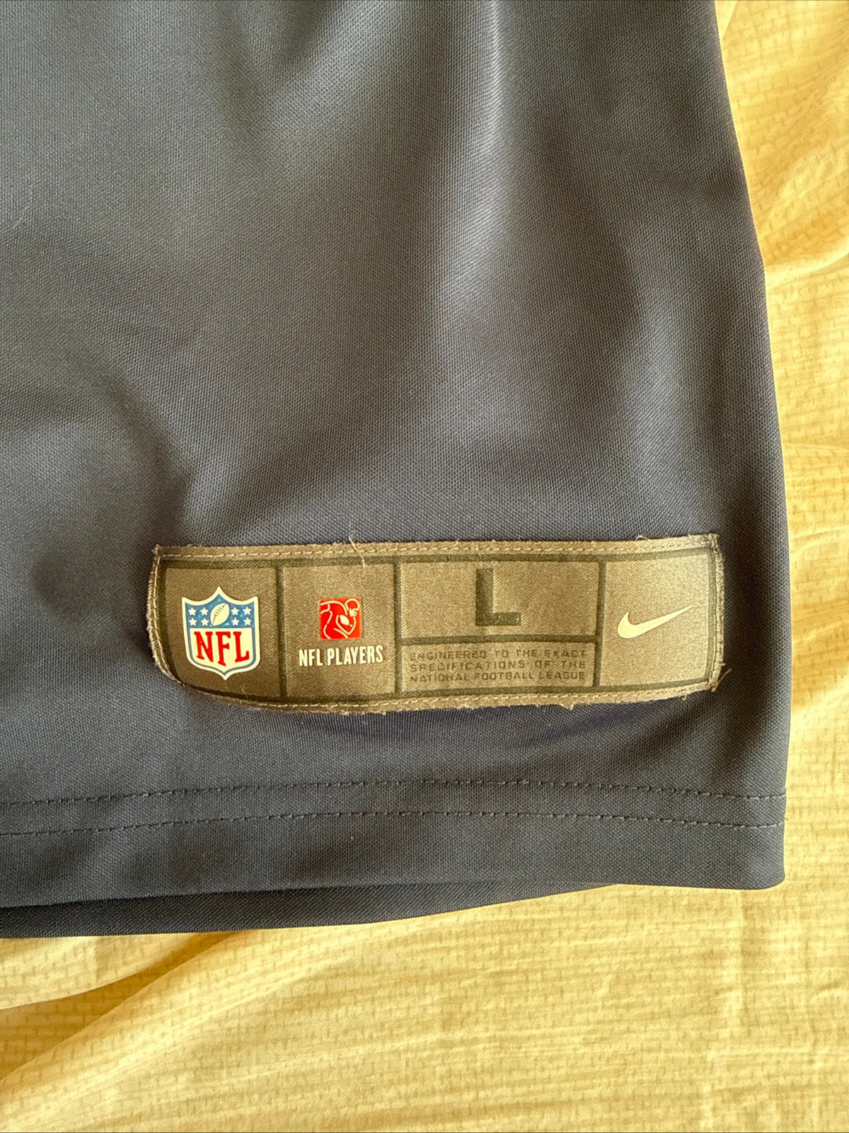 Men's Nike Roger Staubach #12 Dallas Cowboys Vapor Lmtd Jersey Sz L - Blue RARE - Kyle’s Football Cards