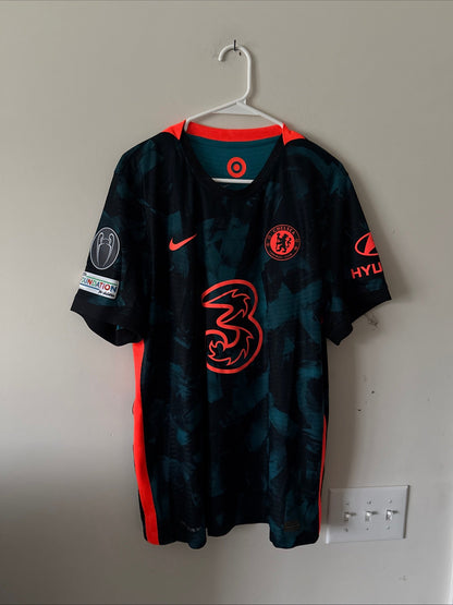 Men’s Nike Romelu Lukaku #9 Chelsea FC 2021-22 Third Jersey Dri-FIT ADV Sz XL - Kyle’s Football Cards