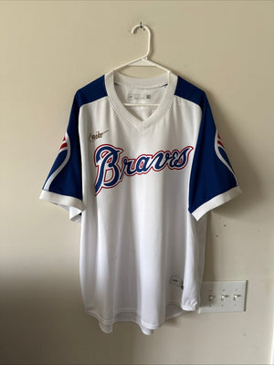 Men's Nike Ronald Acuna Jr. #13 Atlanta Braves Cooperstown Jersey Sz XL - Rare