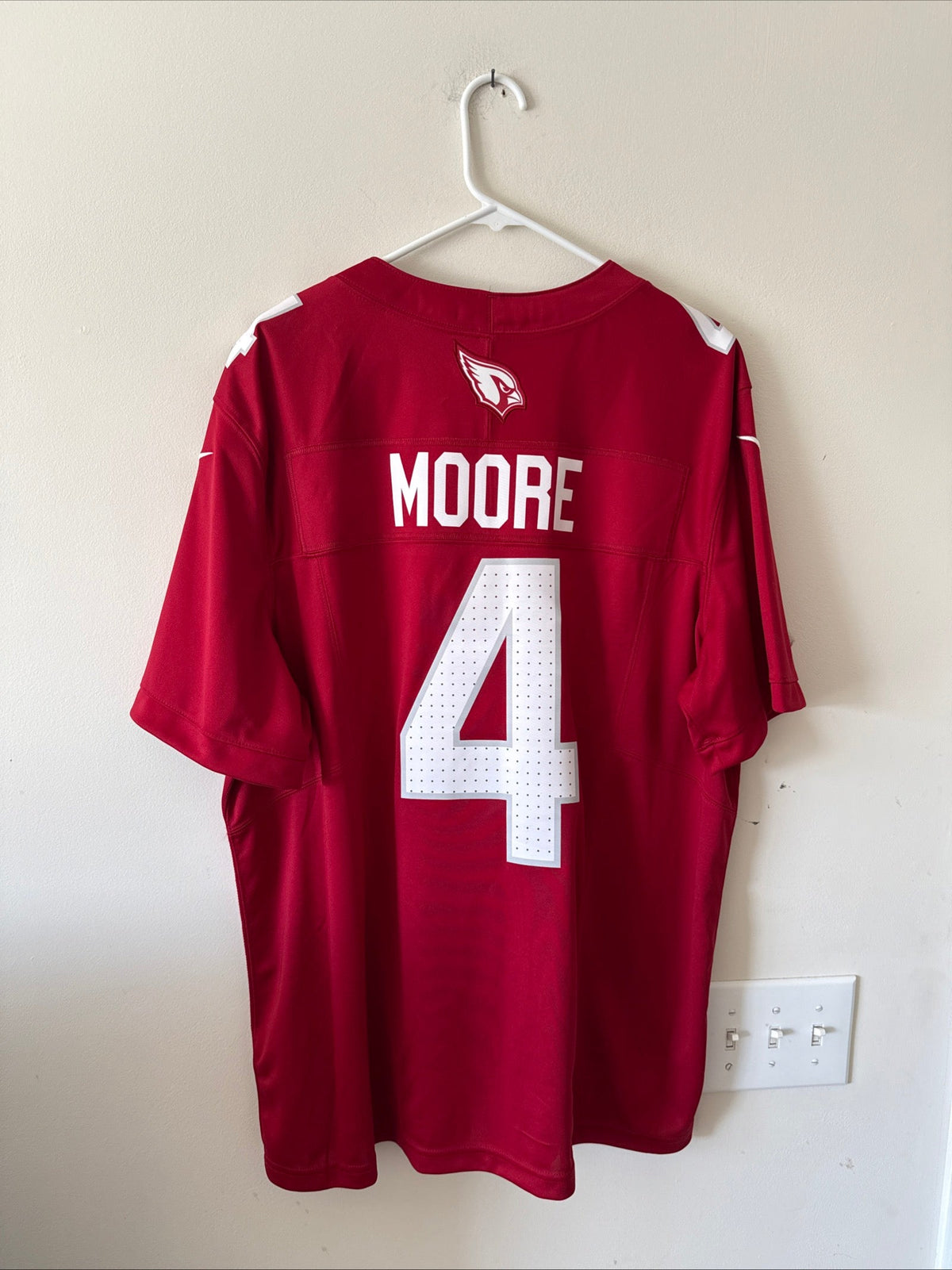 Men’s Nike Rondale Moore #4 Arizona Cardinals Vapor Lmtd NFL Jersey Sz XL - RARE - Kyle’s Football Cards