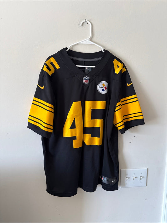 Men's Nike Roosevelt Nix #45 Pittsburgh Steelers Vapor Lmtd Jersey Sz XL - RARE - Kyle’s Football Cards