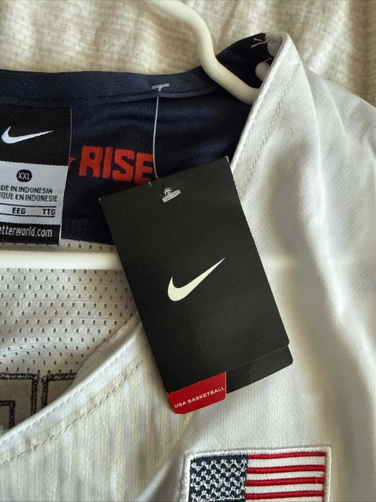 Men’s Nike Russell Westbrook #7 Team USA 2012 Olympics Jersey Sz 2XL - NWT RARE - Kyle’s Football Cards