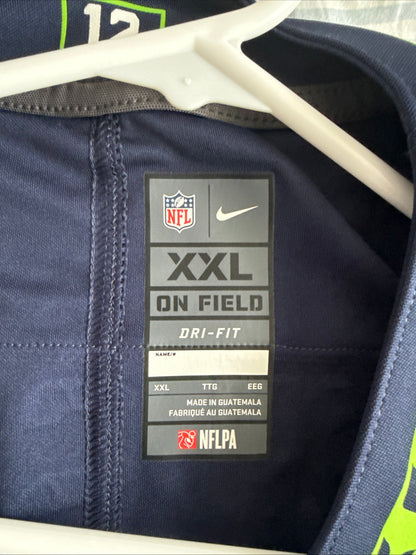 Men's Nike Russell Wilson 3 Seattle Seahawks NFL 100 Vapor Lmtd Sz 2XL NWT RARE - Kyle’s Football Cards