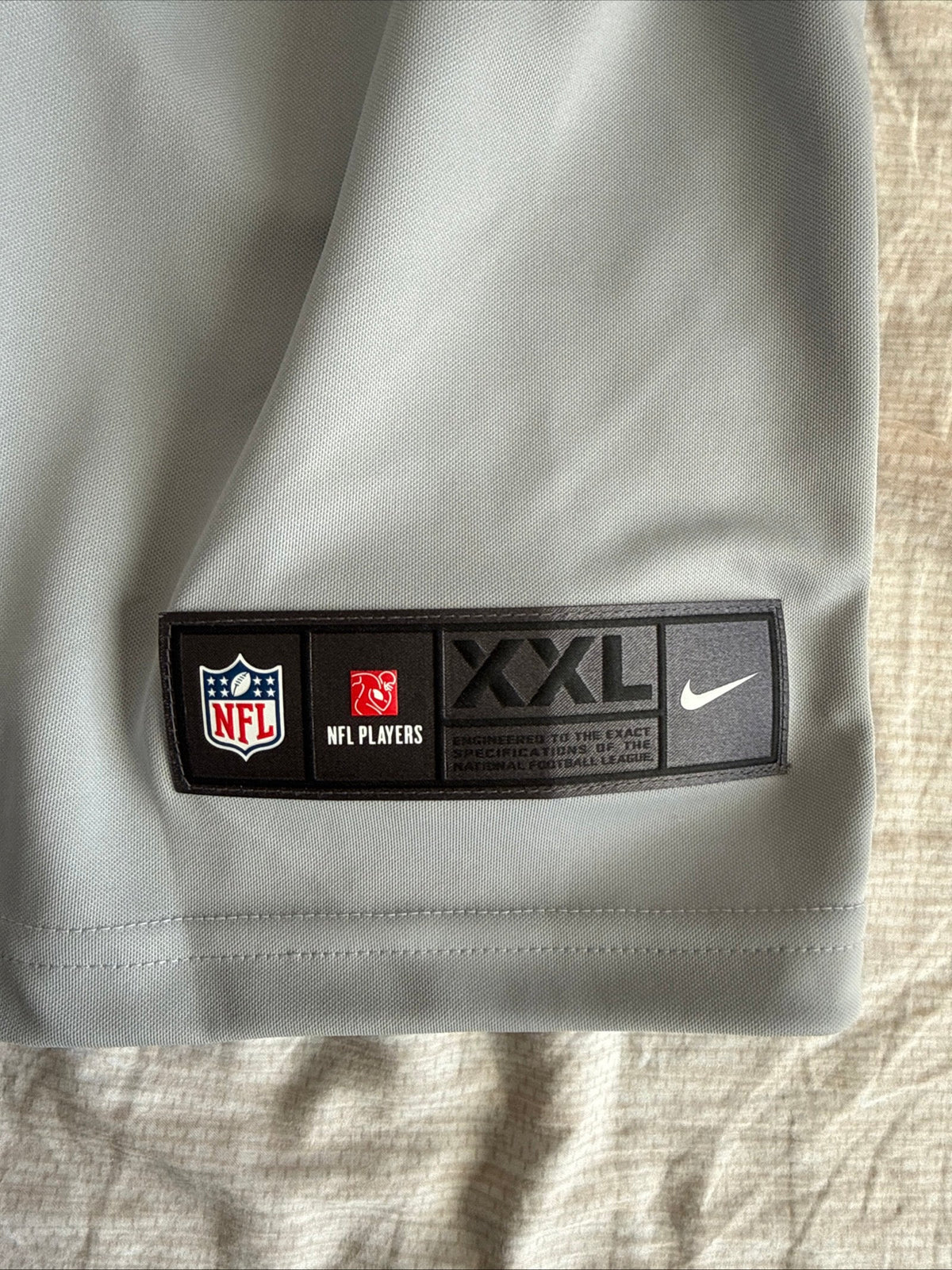 Men’s Nike Russell Wilson #3 Seattle Seahawks Vapor Lmtd Jersey Sz 2XL Grey RARE - Kyle’s Football Cards