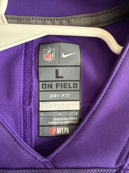 Men's Nike Sam Bradford 8 Minnesota Vikings Vapor Lmtd NFL Jersey Sz L - RARE - Kyle’s Football Cards