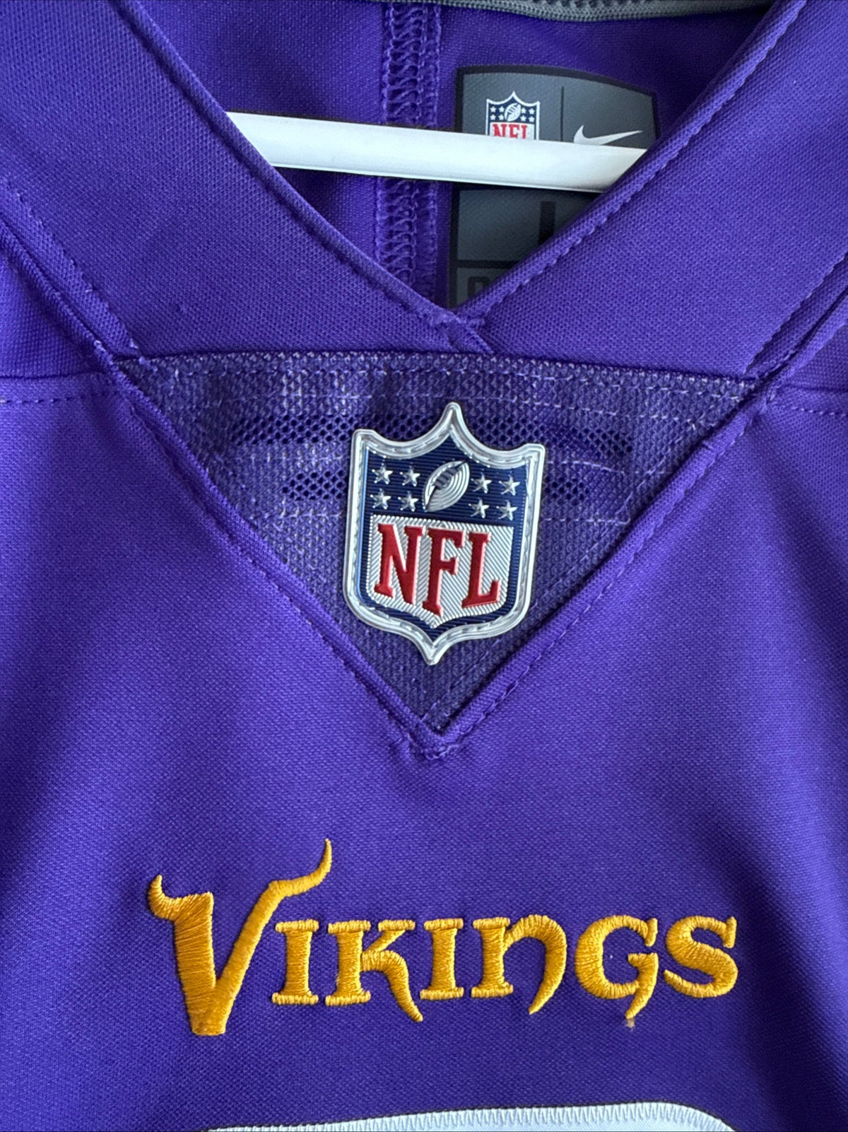 Men's Nike Sam Bradford 8 Minnesota Vikings Vapor Lmtd NFL Jersey Sz L - RARE - Kyle’s Football Cards