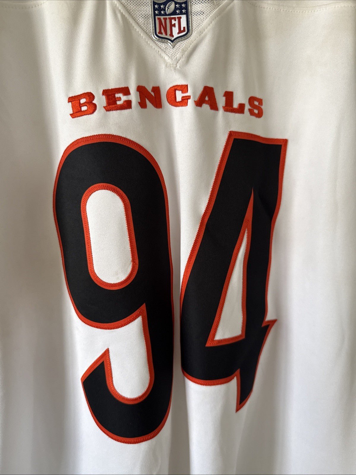 Men’s Nike Sam Hubbard #94 Cincinnati Bengals Vapor Limited Jersey Sz XL - RARE - Kyle’s Football Cards