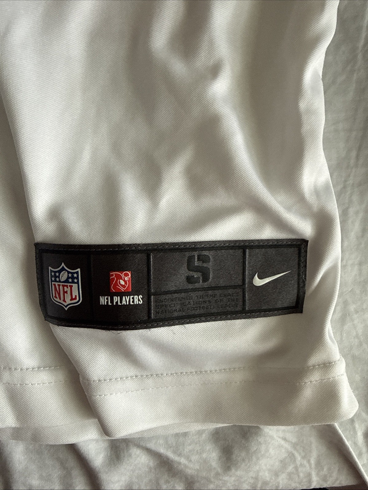 Men’s Nike Saquon Barkley 26 New York Giants Vapor Lmtd Jersey Sz S White RARE - Kyle’s Football Cards