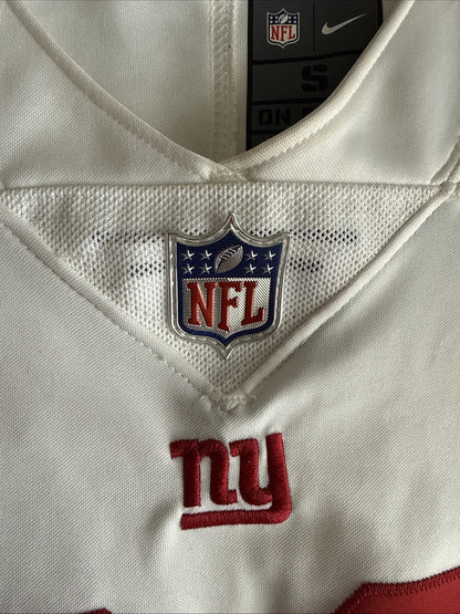 Men’s Nike Saquon Barkley 26 New York Giants Vapor Lmtd Jersey Sz S White RARE - Kyle’s Football Cards