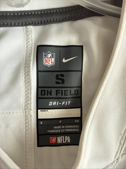 Men’s Nike Saquon Barkley 26 New York Giants Vapor Lmtd Jersey Sz S White RARE - Kyle’s Football Cards