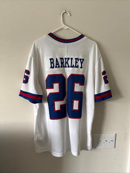 Men's Nike Saquon Barkley 26 NY Giants Color Rush Vapor Lmtd Jersey Sz XL RARE - Kyle’s Football Cards