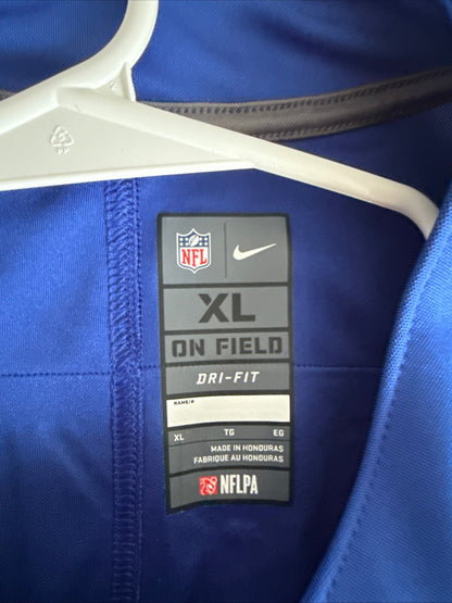 Men’s Nike Saquon Barkley 26 NY Giants NFL 100 Vapor Lmtd Jersey Sz XL - RARE - Kyle’s Football Cards