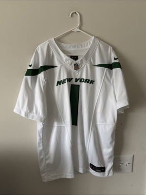 Men’s Nike SAUCE GARDNER #1 New York Jets Vapor Limited Jersey SZ XL White RARE