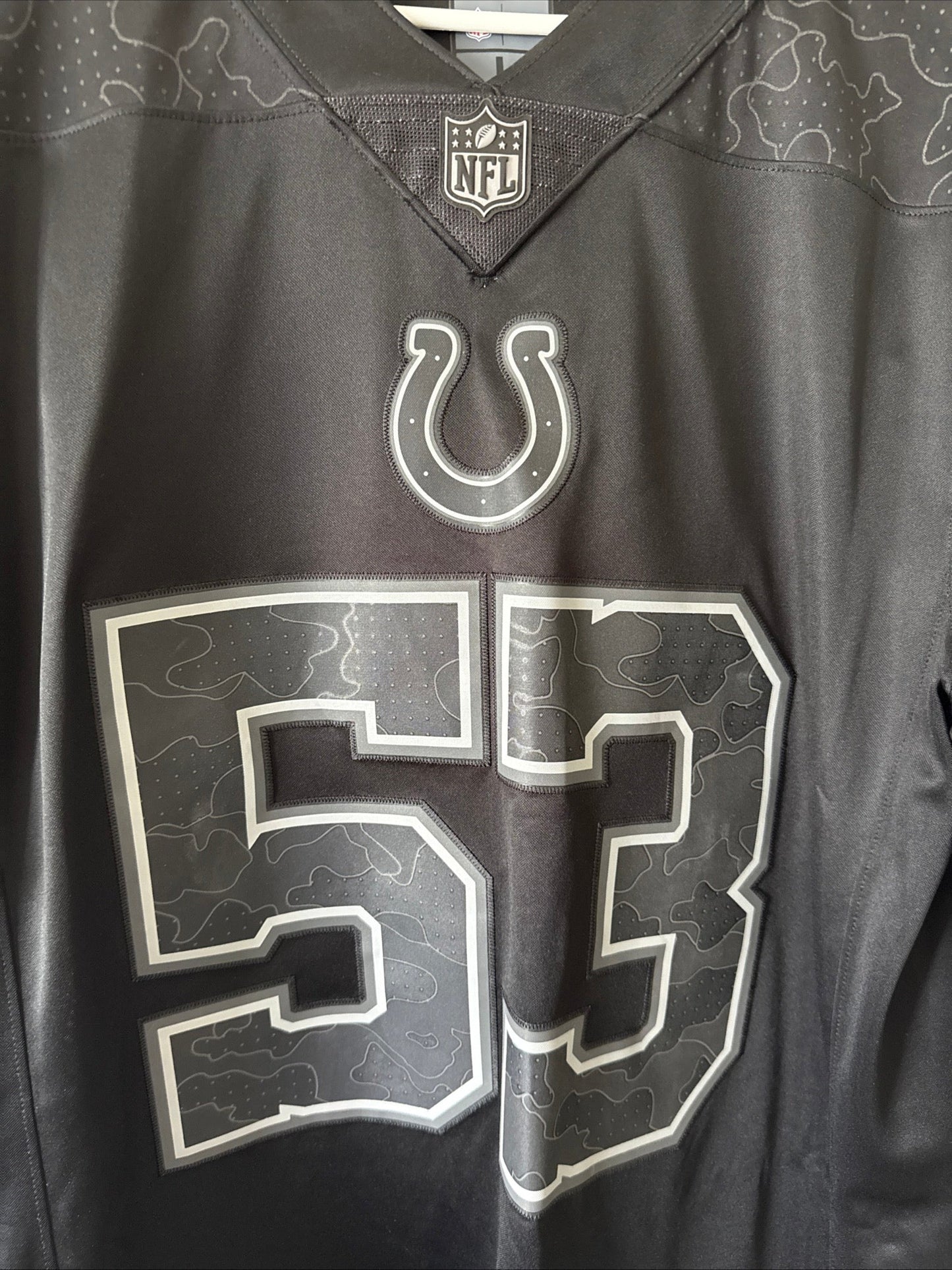 Men's Nike Shaquille Leonard 53 Indianapolis Colts RFLCTV Lmtd Jersey Sz L RARE - Kyle’s Football Cards