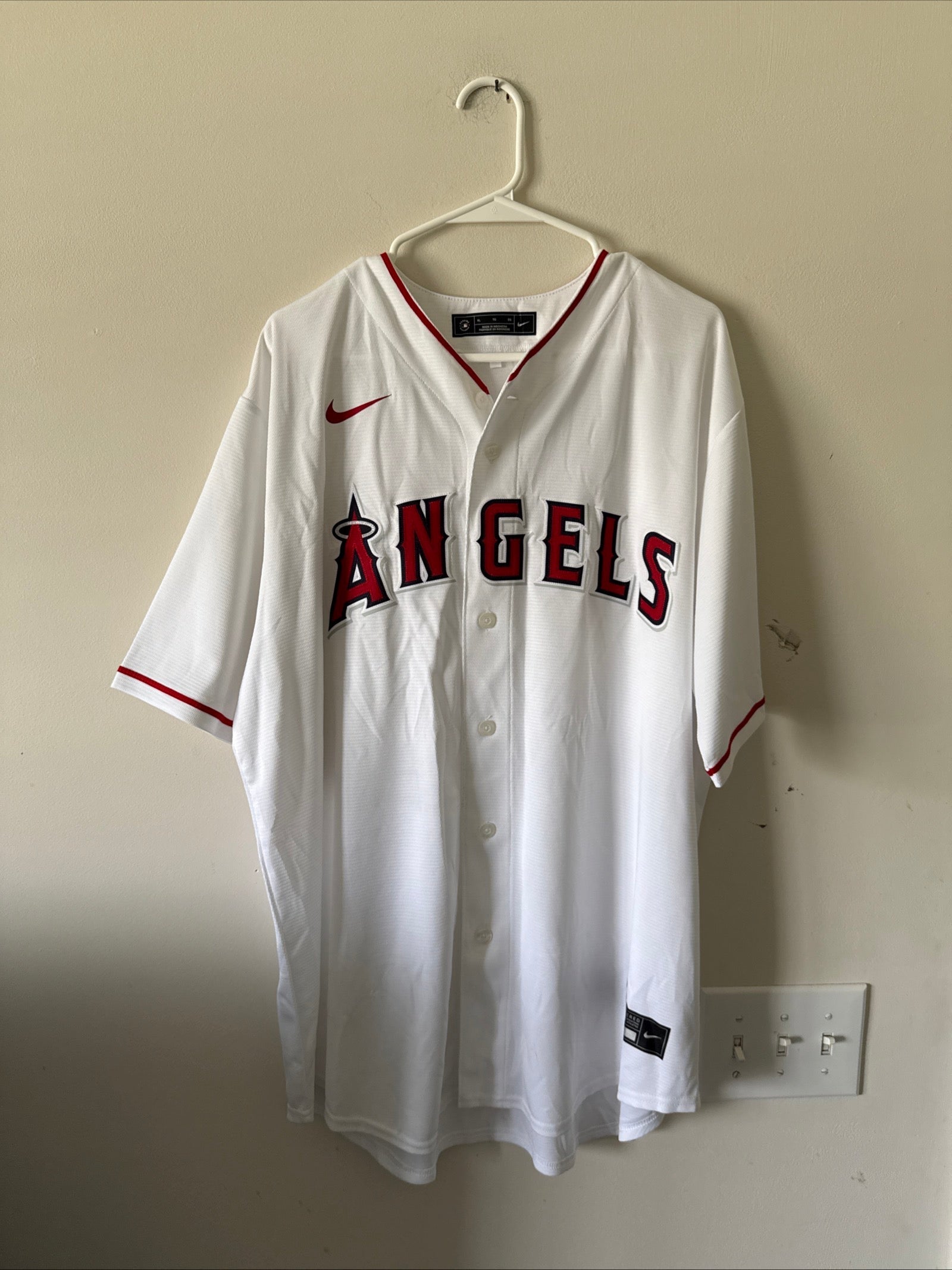 Men’s Nike Shohei Ohtani 17 Los Angeles Angels Rookie MLB Jersey Sz XL - RARE - Kyle’s Football Cards