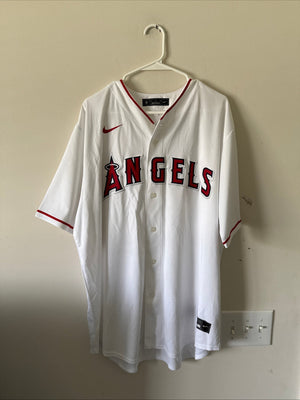 Men’s Nike Shohei Ohtani #17 Los Angeles Angels Rookie MLB Jersey Sz XL - RARE