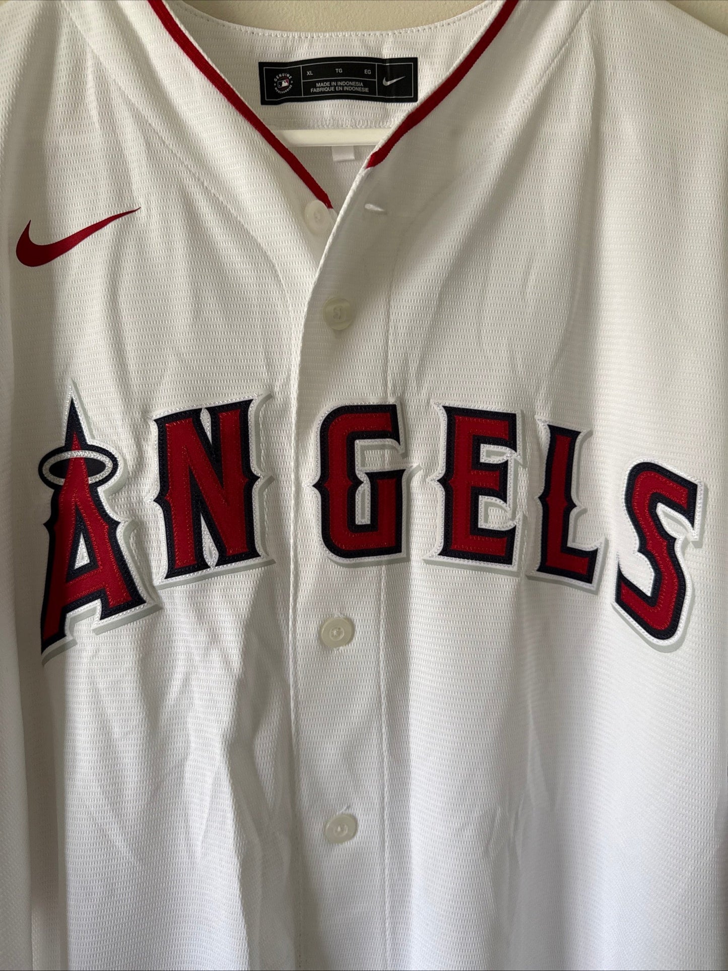 Men’s Nike Shohei Ohtani 17 Los Angeles Angels Rookie MLB Jersey Sz XL - RARE - Kyle’s Football Cards