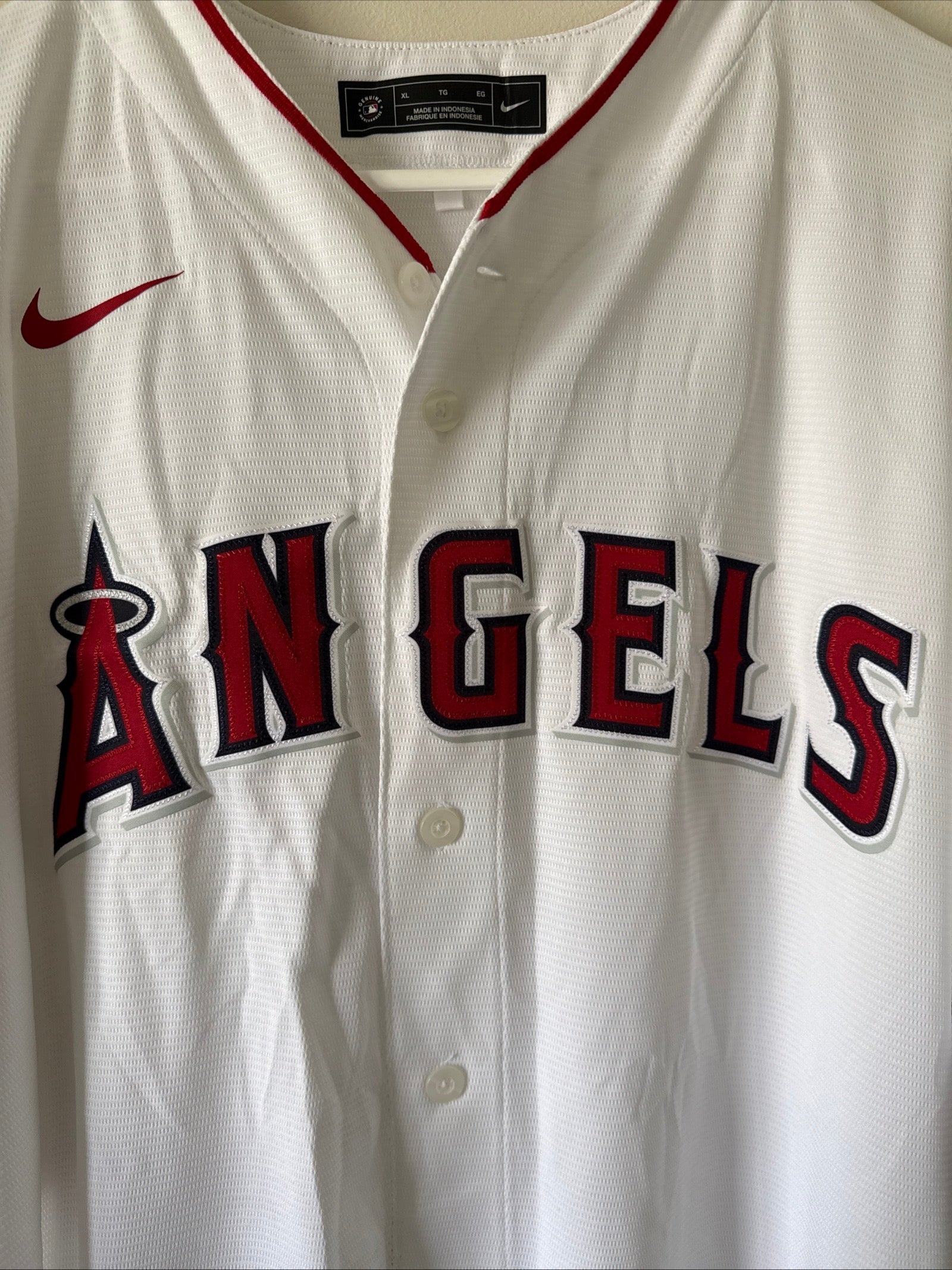 Men’s Nike Shohei Ohtani 17 Los Angeles Angels Rookie MLB Jersey Sz XL - RARE - Kyle’s Football Cards