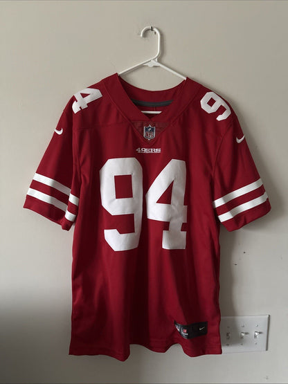MEN’S NIKE SOLOMON THOMAS #94 SAN FRANSCISCO 49ERS VAPOR LMTD JERSEY SZ L - RARE - Kyle’s Football Cards