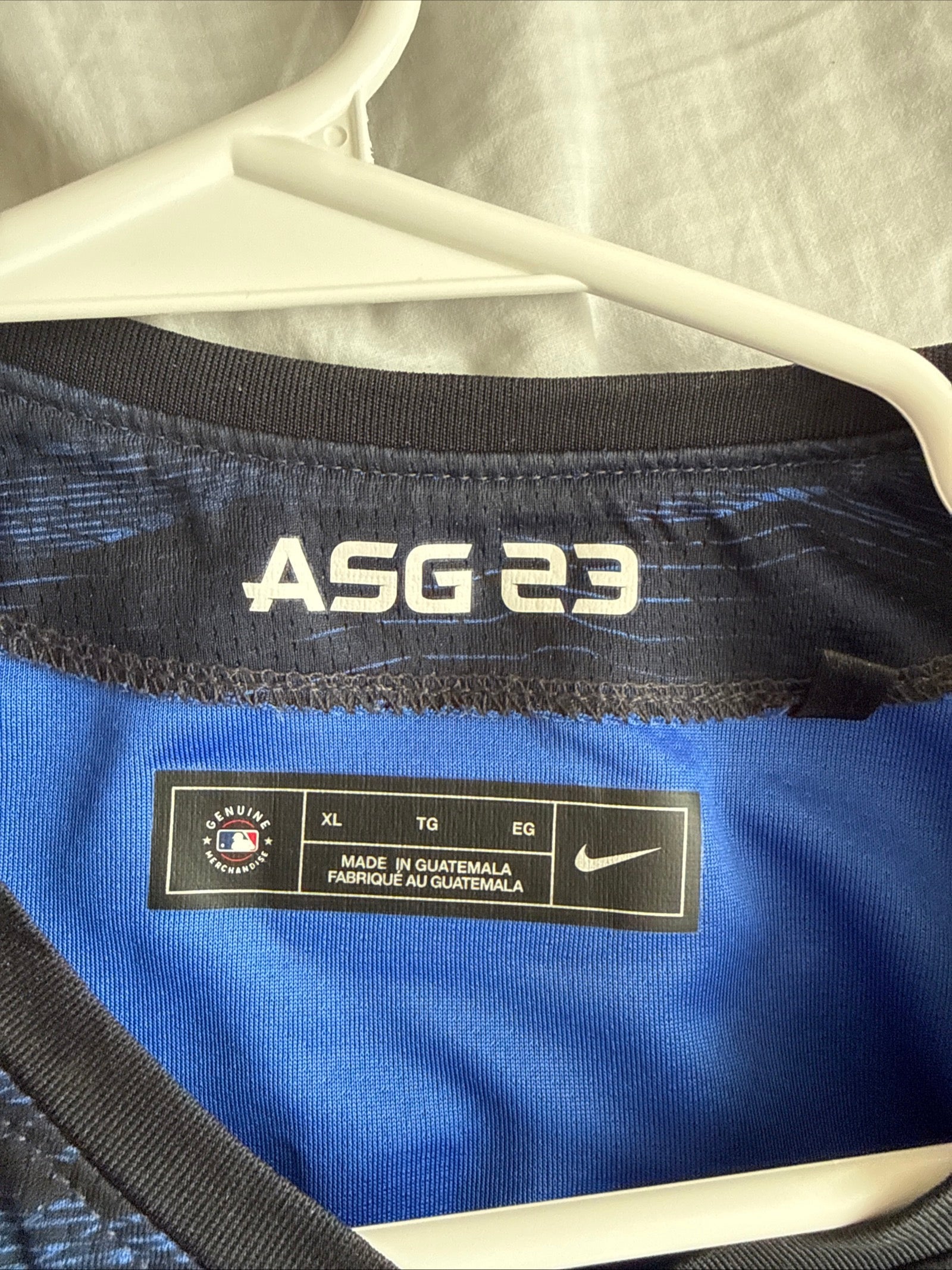 Men’s Nike Spencer Strider 99 2023 All - Star Game MLB Jersey Sz XL - Blue RARE - Kyle’s Football Cards