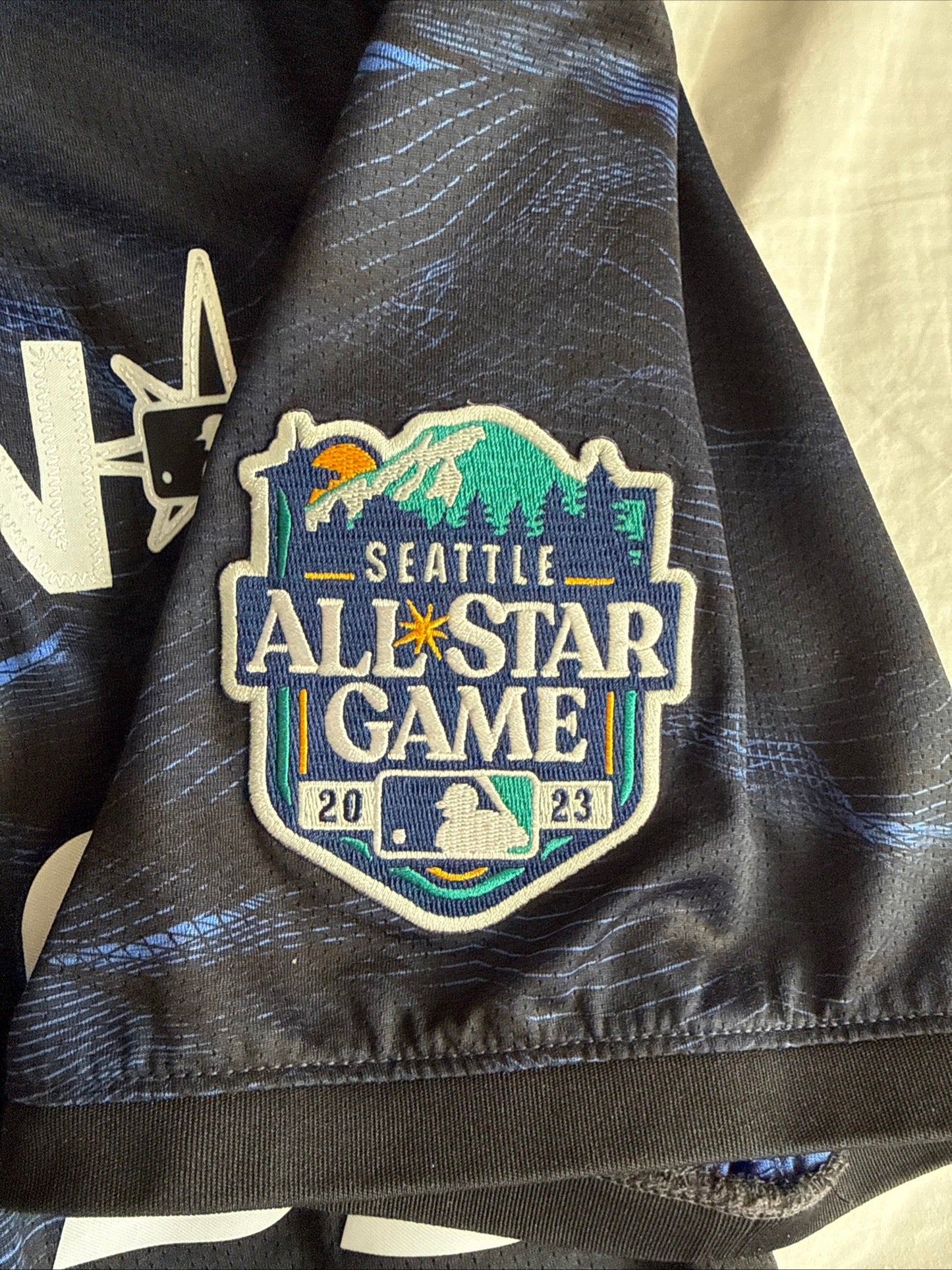 Men’s Nike Spencer Strider 99 2023 All - Star Game MLB Jersey Sz XL - Blue RARE - Kyle’s Football Cards