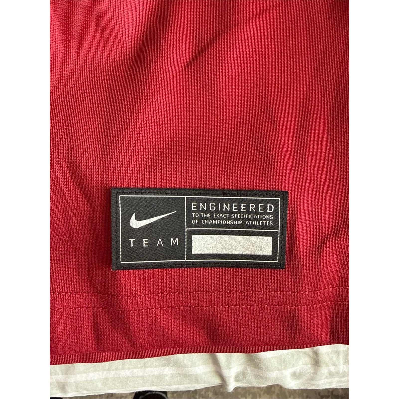 Men’s Nike Stanford Cardinal Zach Rowell 97 Football Jersey Sz 2XL - Red - Kyle’s Football Cards