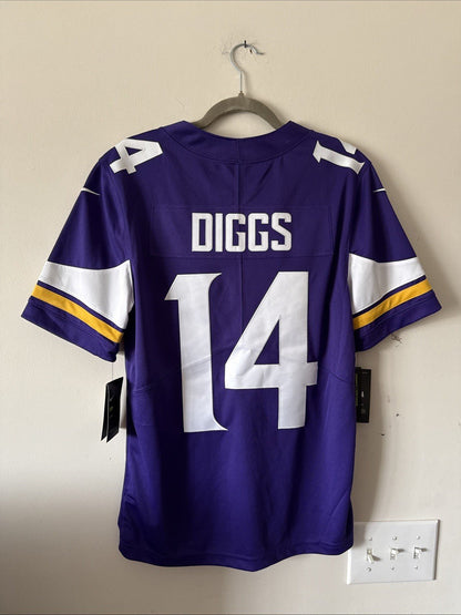 Men’s Nike Stefon Diggs 14 Minnesota Vikings Vapor Limited Jersey Sz S NWT RARE - Kyle’s Football Cards