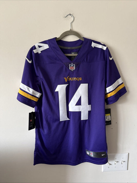 Men’s Nike Stefon Diggs 14 Minnesota Vikings Vapor Limited Jersey Sz S NWT RARE - Kyle’s Football Cards