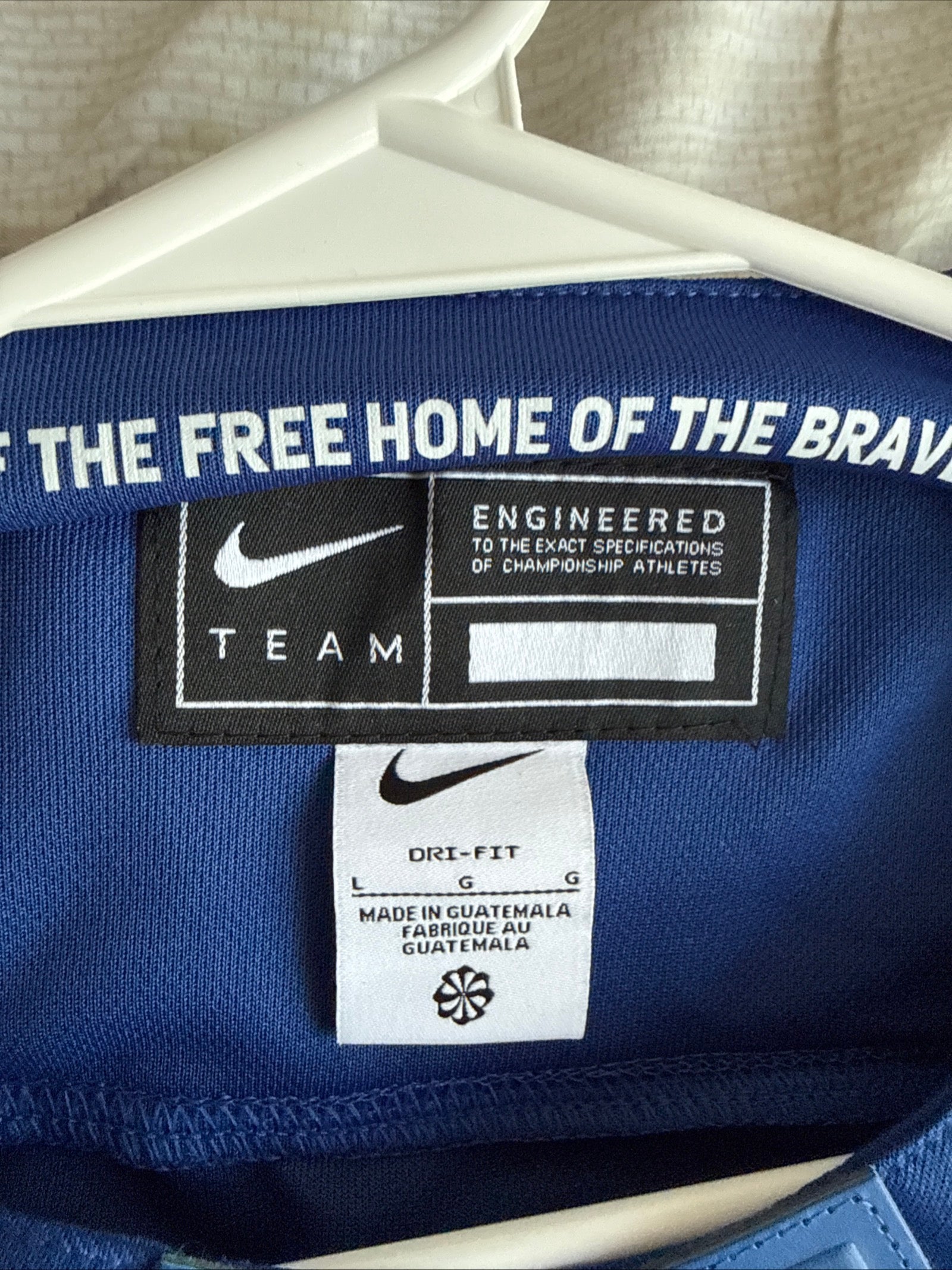 Men’s Nike Tage Thompson 72 Team USA 2026 Winter Olympics Jersey Size L - RARE - Kyle’s Football Cards